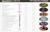 THE OFFICIAL SOURCE - Amazon S3...THE OFFICIAL SOURCE QuintEvents.com | 866.834.8663 EVENT LOCATION DATE 2016 BELMONT STAKES Elmont, NY June 9 - 11, 2016 2016 MotoGP NETHERLANDS Assen,