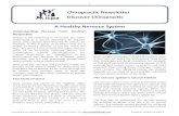 Chiropractic Newsletter Discover Chiropractic A ... Chiropractic Newsletter Discover Chiropractic Understanding