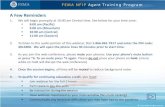 FEMA NFIP Agent Training Program...2013/07/26  · 1. We will begin promptly at 10:00 am Central time. See below for your time zone: 8:00 am (Pacific) 9:00 am (Mountain) 10:00 am (Central)