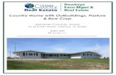 Country Home with Outbuildings, Pasture & Row Crop · 2020-05-05 · Country Home with Outbuildings, Pasture & Row Crop Monroe County, Iowa 5118 270th Street, Melrose, IA 52569 $387,500