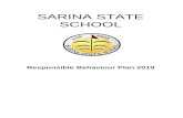Responsible Behaviour Plan 2019-2021 - Sarina …€¦ · Web viewResponsible Behaviour Plan 2019 Purpose Sarina State School is a positive learning school environment which strives