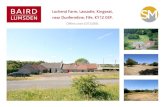 Lochend Farm, Lassodie, Kingseat, near Dunfermline, Fife ... · golfing and all outdoor pursuits. The extensive amenities of Dunfermline are only a short journey away and include