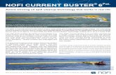 Award winning oil spill cleanup technology that works in ...®6Pat.pdf · The NOFI Current Buster® 6 is the latest version of the NOFI Current Buster® technology system. The technology