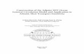 Construction of the Adjoint MIT Ocean General Circulation ... › cgcs › www › MIT_CGCS_Rpt63.pdf · General Circulation Model and Application to Atlantic Heat Transport Sensitivity