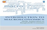 INTRODUCTION TO MACROECONOMICS - iim.education€¦ · Introduction to Macroeconomics [With Application to Bangladesh Economy] iii PREFACE This textbook is an output of the Support