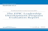 The Effective Practice Incentive Community (EPIC) The EPIC … · 2013-08-02 · The EPIC Model tailors session content to local needs, defined through an initial needs ... and reflecting