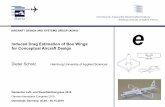 Induced Drag Estimation of Box Wings for Conceptual ...€¦ · Induced Drag Estimation of Box Wings for Conceptual Aircraft Design Deutscher Luft- und Raumfahrtkongress 2019 German