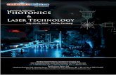Laser Technology - d2cax41o7ahm5l.cloudfront.net › cs › pdfs › ... · e-mail: lasertech@conferenceseries.net Website: Laser Technology September 11-13, 2017 Paris, France 3rd
