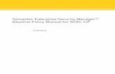 nerc cip u - Broadcom Inc. › ... › ESM › NERC › nerc_cip_win.pdfBaseline Policy Manual for NERC CIP(Windows) The software that is described in this document is furnished under