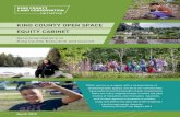 King County Open Space Equity Cabinet › dnrp › library › water-and-land › land... · -De’Sean Quinn, Co-Chair of the King County Open Space Equity Cabinet Too often, those