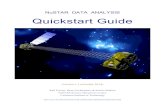 NuSTAR quickstart guide v1.1 - HEASARC: NASA's Archive of Data … · 2014-10-30 · NuSTAR Quickstart guide 4 NuSTAR SOC - Caltech How to run the pipeline using nupipeline As a first