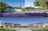 Loughborough University Module Catalogue 2020/21 › media › media › study › erasmus... · an ERASMUS + or an international e xchange agreement. It is our expectation that you