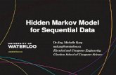 Hidden Markov Model - Western Universitydlizotte/teaching/cs886_slides/MKarg_hmm_slides.pdf[5] L. Rabiner, A Tutorial on Hidden Markov Models and Selected Applications in Speech Recognition,