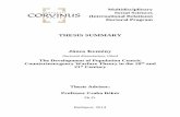 THESIS SUMMARY - uni-corvinus.huphd.lib.uni-corvinus.hu/769/3/Kemeny_Janos_ten.pdf · THESIS SUMMARY János Kemény doctoral dissertation, titled The Development of Population Centric
