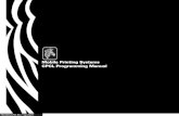 PROMAN-CPCL Rev. Y April 2011 - Zebra Technologies€¦ · PROMAN-CPCL Rev. Y April 2011. Mobile Printing Systems CPCL Programming Manual Contents pg. ii ... Tearing or Cutting the