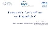 Scotland’s Action Plan - CATIE Action Plan-Norah... · Scotland’s Action Plan on Hepatitis C Dr. Norah Palmateer CATIE Forum 2015, Making it work: From ... David Goldberg Beth