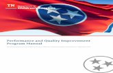 Tennessee Department of Children’s Services| Office of ... › policies › chap1 › PQIProgramManual.pdf · improvement strategies. PQI The Department of Children’s Services