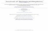 Journal of Biological Rhythms - SAFTE-FAST · 248 JOURNAL OF BIOLOGICAL RHYTHMS / June 2007 for determining sleep episodes from a given work schedule enhance the ability of mathematical