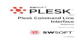 Plesk Command Line Interface - download1.swsoft.comdownload1.swsoft.com/Plesk/Plesk8.1/Doc/plesk-8.1-unix-cli.pdf · Plesk Command Line Interface (CLI) is designed for integration