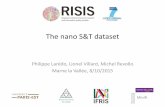 The nano S&T dataset - Sciences, technologies€¦ · • The nano S&T DB tries to address these questions • By collecting publications and patents dealing with nano S&T • By