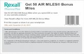 Get 50 AIR MILES¨ Bonus Miles - Rexallimages.rexall.ca/newsletter/2015/Dec21/PP48_HighCosmetics_COUP… · * Offer valid December 21-24, 2015. Minimum purchase of $30 or more before