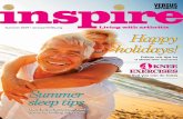 Inspire Summer 2019 - Versus Arthritis · Arthritis or Inspire, (the Editor, the Editorial Advisory Board or the Executive Board). No responsibility or liability will be accepted,