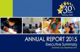 ANNUAL REPORT 2015 - Magixjleprocuracion.magix.net/nosotros_htm_files/EXECUTIVE SUMMARY … · ANNUAL REPORT 2015 Executive Summary Juventud, Luz y Esperanza I.A.P. TABLE OF CONTENTS