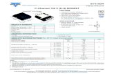 P-Channel 150 V (D-S) MOSFET · 2020-06-18 · P-Channel MOSFET ORDERING INFORMATION Package PowerPAK 1212-8 Lead (Pb)-free and halogen-free Si7315DN-T1-GE3 ABSOLUTE MAXIMUM RATINGS