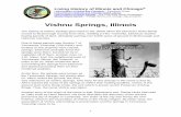Vishnu Springs, Illinoislivinghistoryofillinois.com/pdf_files/Vishnu Springs, Illinois.pdf · Vishnu is the second God of the Hindu trinity, the one which is known as the Preserver
