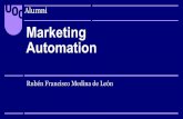 Marketing Automation - UOC€¦ · Objetivos que persigue el marketing automation 2.1 Maduración de la base de datos 2.2 Activar procesos por acciones de usuarios • Cambio de propiedades