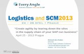 Create agility by tearing down the silos in the supply ... › downloads › v2 › SCM2013-Prague-250… · EAServer: Built-in business process logic and SAP ERP knowledge. EAClient: