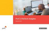 PwC’s FinTech Insights September 2019 · PwC’s FinTech Insights September 2019. PwC’s FinTech Insights PwC’s FinTech Insights 2 ... News on recent investments, partnerships