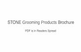 STONE Grooming Products Brochurestonemfg.net/BROCHURES/Grooming (High Res).pdf · Grooming Products Animal grooming products, just as with those we use in our own personal grooming,