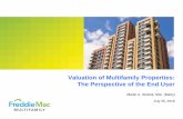 Valuation of Multifamily Properties: The Perspective of ... › assets › 1 › 7 › Valuation_Multifamily_Pro… · Valuation of Multifamily Properties: The Perspective from the