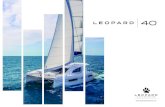 DISCOVER - Leopard Catamarans ZA · You can customize your Leopard 40 with a choice of interior and exterior coloring as well as an extensive list of options and equipment from industry-leading