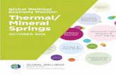Global Wellness Economy Monitor: Thermal/ Mineral Springs · institutional projects (e.g., mixed-use, hospitality, etc.), GWI estimates wellness real estate in aggregate, although
