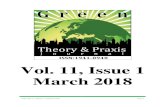 Vol. 11, Issue 1 March 2018 - Green Theory & Praxis Journalgreentheoryandpraxisjournal.org/.../GTP-Volume-11-Issue-1-March-20… · 01-03-2018  · Vol. 11, Issue 1 March 2018 _____