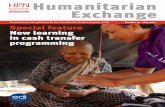 Humanitarian - Cash Learning Partnership€¦ · support humanitarian decision-making, agree on early warning and recovery indicators and include predictable market scenarios in contingency