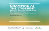 CHAMPING AT THE CYBERBIT€¦ · 8 CHAMIN AT THE CERIT addressing it subject to the legal and contractual confidentiality obligations Cyberbit Solutions is bound by." Adobe responded