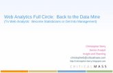 (To Web Analysts: Become Statisticians or Get Into Management… › content › dam › SAS › en_ca › User Group... · 2016-03-11 · Web Analytics Traditional Definition 1.0: