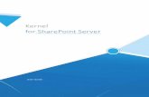Kernel for SharePoint Server - Kernel Data Recovery › animated-demo › ...Kernel for SharePoint Server recovers files from the corrupt MDF database through establishing a connection