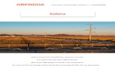 Solana - Abengoa › ... › 20131106_dossier_solana_en.pdf · including bioenergy and solar thermal energy as well as numerous areas of engineering and the environment. Some 26%