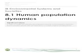 8.1 Human population dynamics - sciencesauceonline.comsciencesauceonline.com/wp-content/uploads/8.1.pdf · 8.1 Human population dynamics Significant ideas: A variety of models and