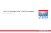 ORACLE INFORMATION-DRIVEN SUPPORT · ORACLE INFORMATION-DRIVEN SUPPORT. Oracle Fusion Middleware 8 Oracle’s Application Development Tools 9 ... (10.1.4.x) when used with Oracle