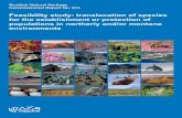 SNH Commissioned Report 913: Feasibility study: translocation of ... › sites › default › files › Publication 2017 - SN… · populations in northerly and/or montane environments