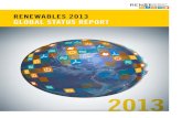 RENEWABLES 2013 GLOBAL STATUS REPORT › ... › attachment › ...global_status_repo… · The REN 21 Renewables 2013 Global Status Report provides useful insight into the global