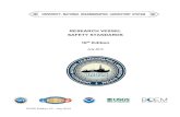 RESEARCH VESSEL SAFETY STANDARDS 10th Edition · 2020-05-29 · RVSS Edition 10 – July 2015 PREFACE UNOLS Member Institutions first adopted the Research Vessel Safety Standards