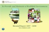 StateofIllinois IllinoisEnvironmentalProtectionAgency ... › ... › biennial-report › 2007-2008-report.pdf · BIENNIAL REPORT 2007 - 2008 . Illinois Environmental Protection Agency