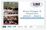 Key Stage 4 Courses 2019 - 2021fluencycontent2-schoolwebsite.netdna-ssl.com/File...2 Contents page 2 Welcome to the Key Stage 4 courses booklet 3 - 4 Compulsory Subjects - Levels 1