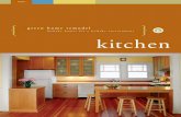 Green Home Remodel - Kitchen guide€¦ · remodel. Each decision regarding countertops, sinks and faucets, cabinetry, appliances and lighting, and flooring will help you create a